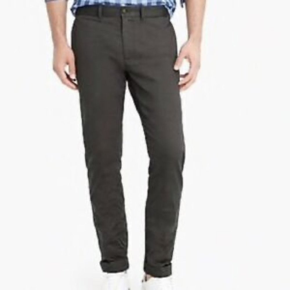J. Crew mens gray flex driggs pants 33 x 30